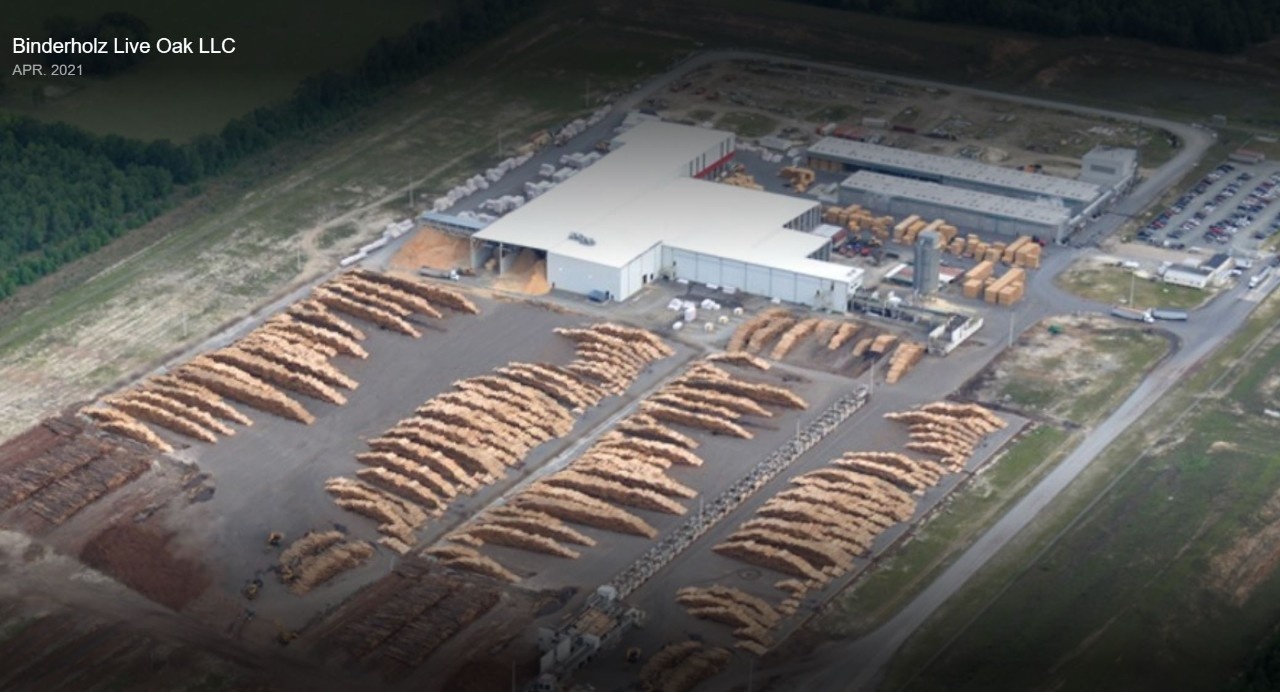 First US sawmill already operative