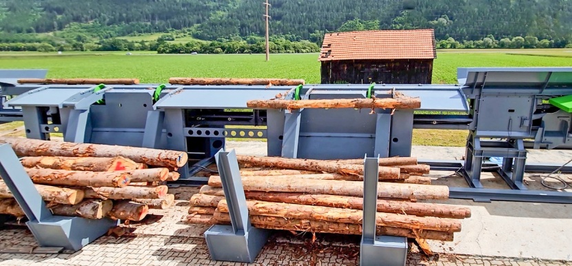 Log Sorteer Runs like a well-oiled machine – even though it isn’t