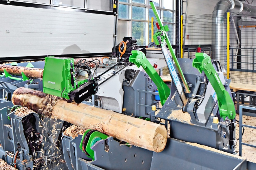 A completely new sawmill concept becomes reality