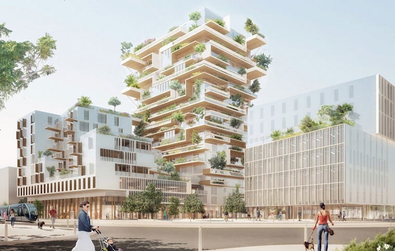 Wooden multi-storey buildings à la français