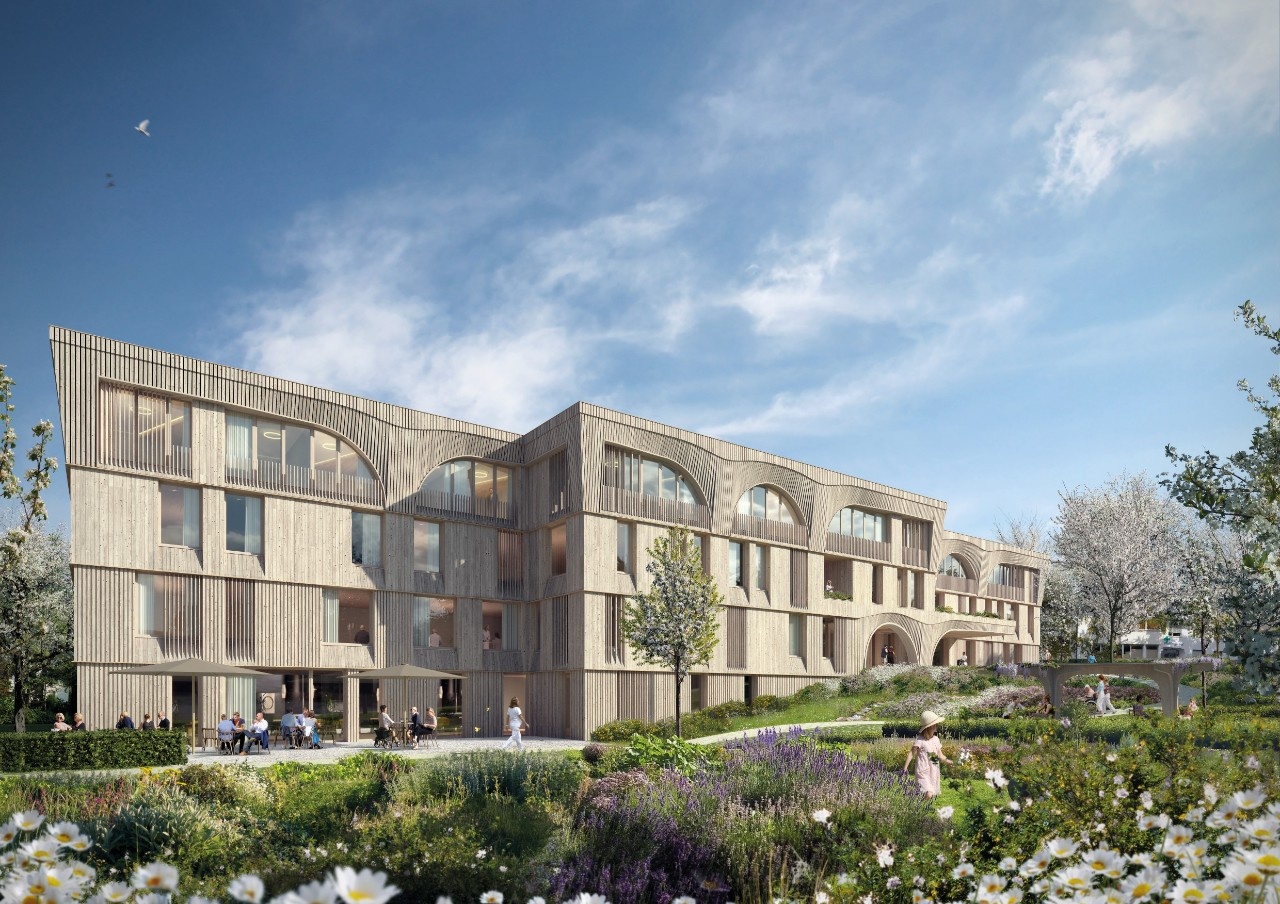 Europe’s first mass timber hospital building